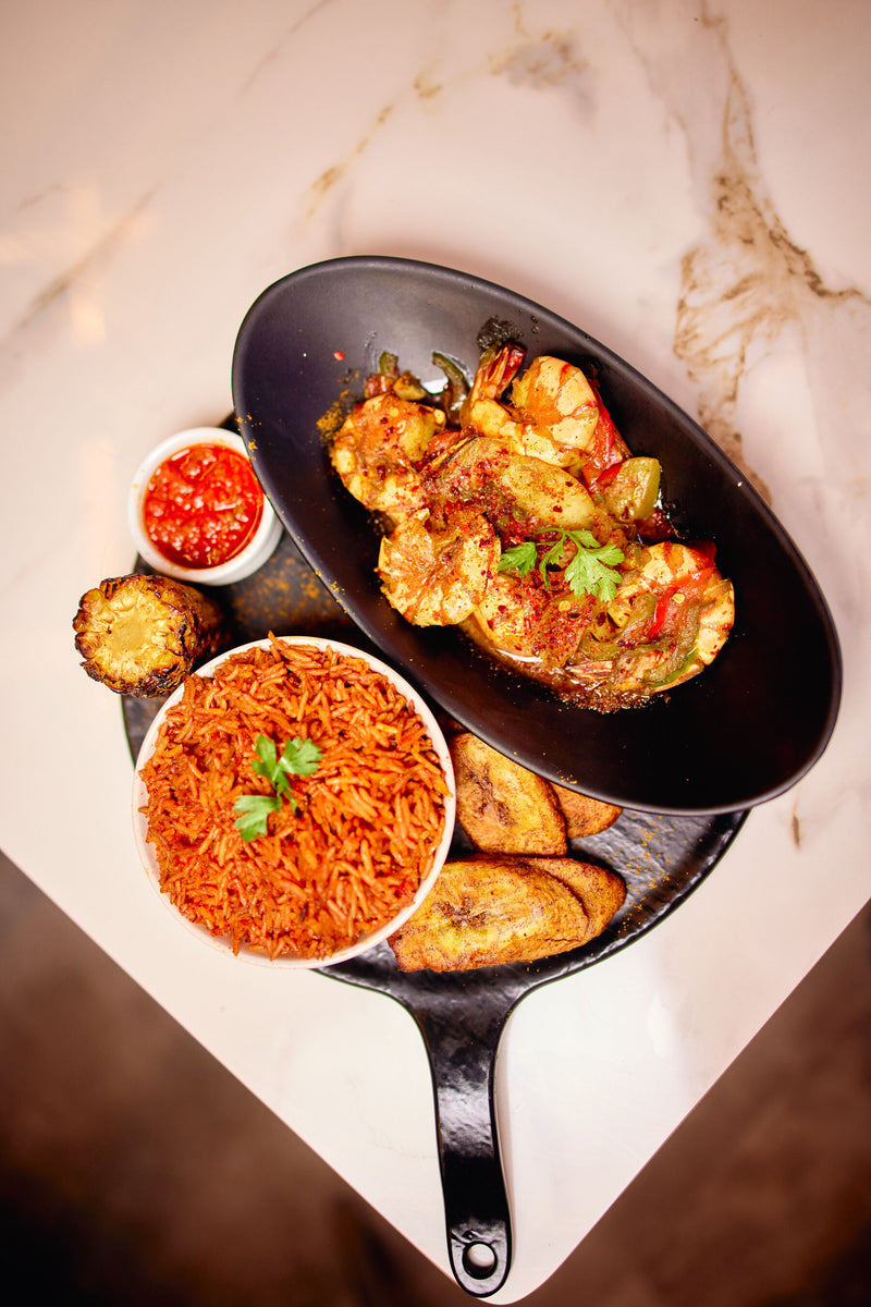 Sautéed King Prawns