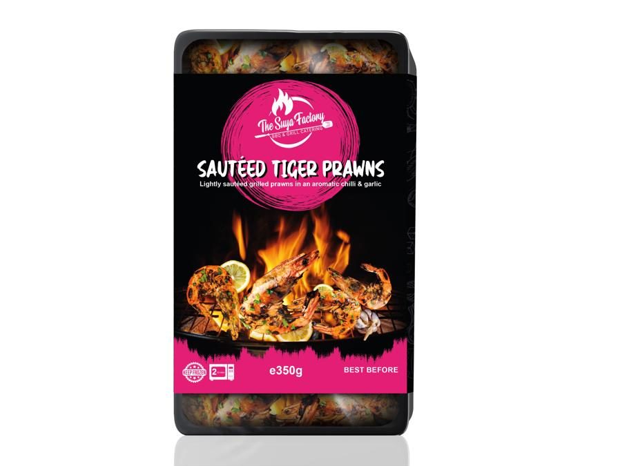 Sauteed Tiger Prawns